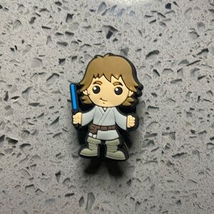 7/$10 Star Wars Chibi Luke Skywalker crocs shoe charm Jibbitz